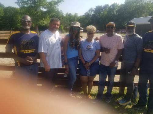 Men of Southeast Raleigh toured Hope Reins Horse Ranch