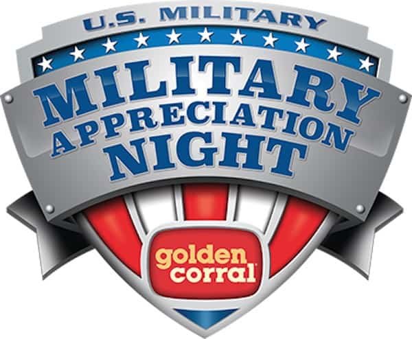 Golden Corral Military Appreciation&nbsp;Night